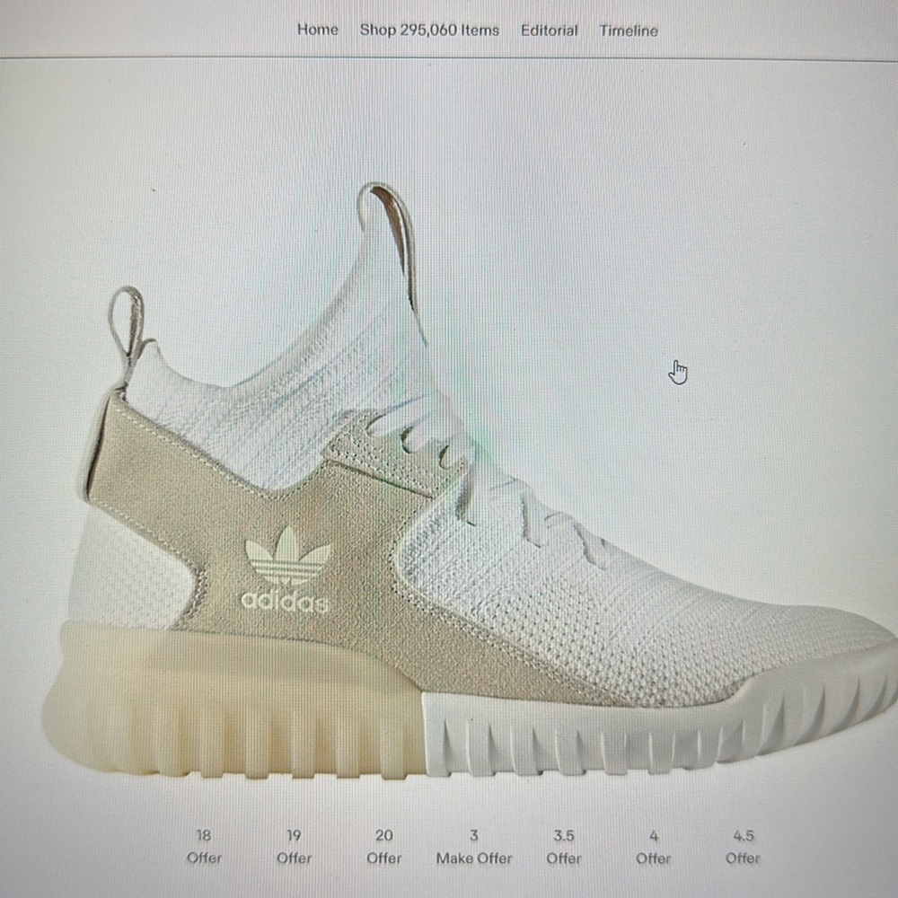 Adidas Tubular X Primeknit White Shoes(X PK ‘White’)